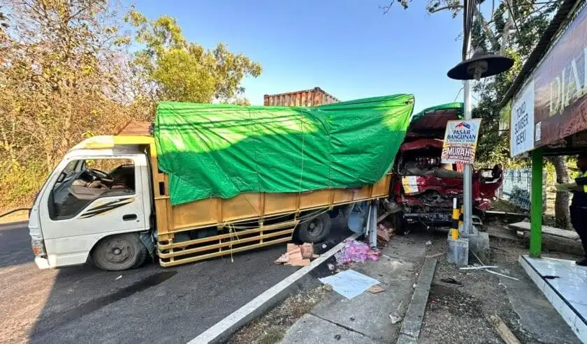 Tabrakan beruntun di Bangkalan, 1 Pejalan Kaki Meninggal Dunia