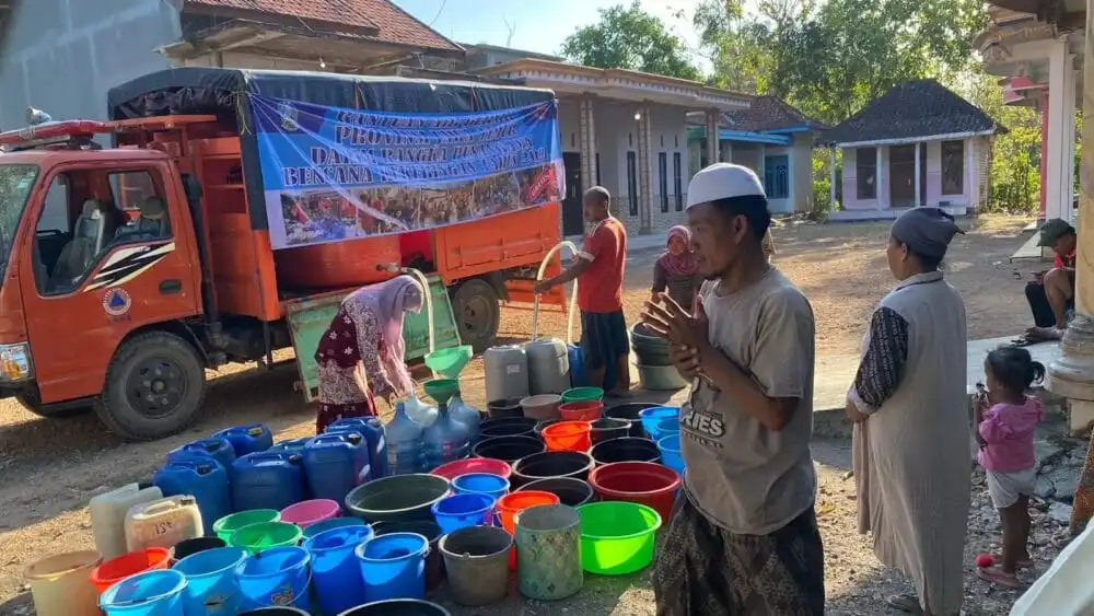 12 Kecamatan di Sampang Kering Kritis, Anggaran Rp75 Juta Hanya Cukup 1-2 Tangki Air per Desa