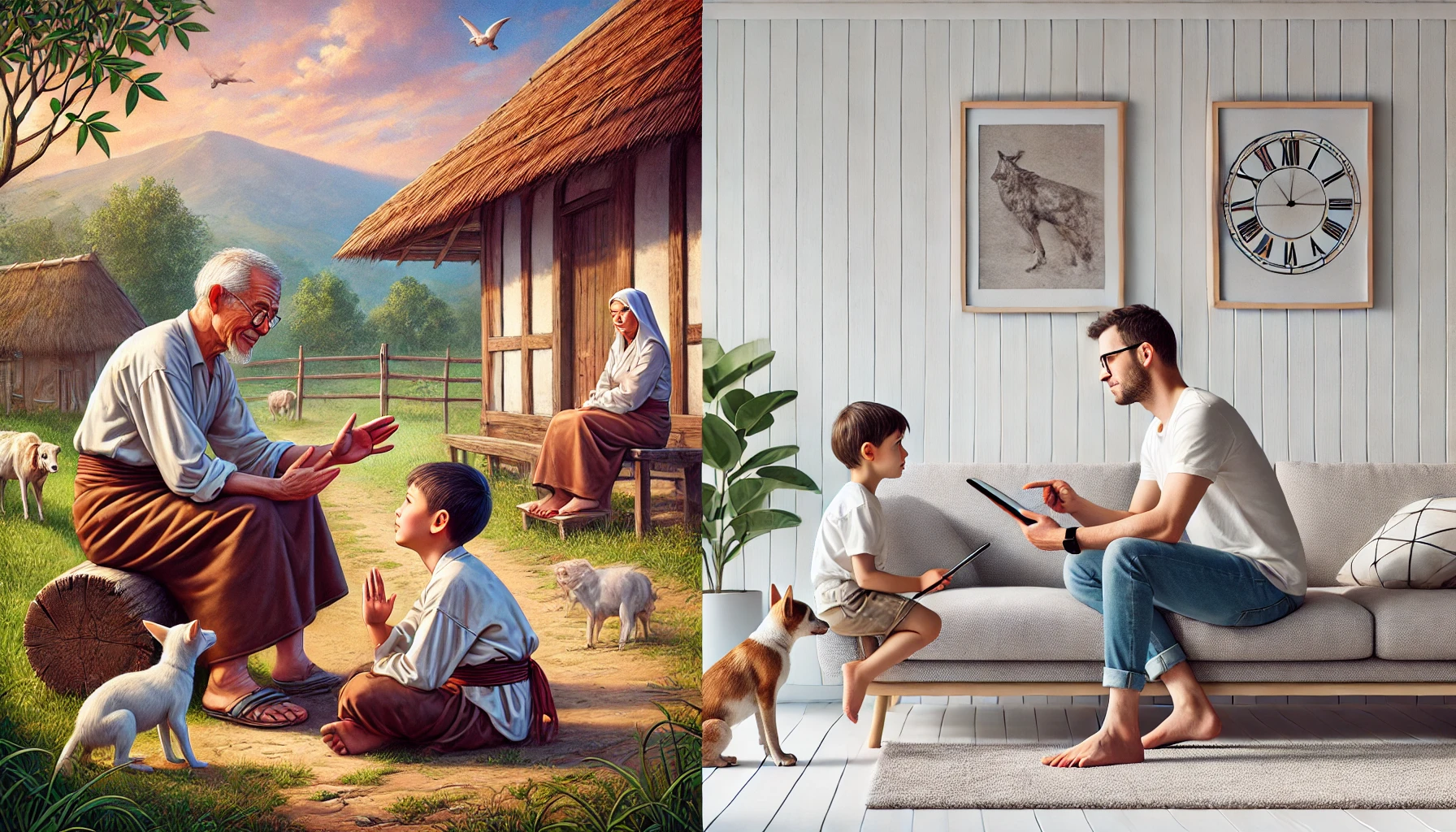 Pola Asuh Dulu vs Sekarang: Antara Tradisi, Teknologi, dan Perubahan Sosial