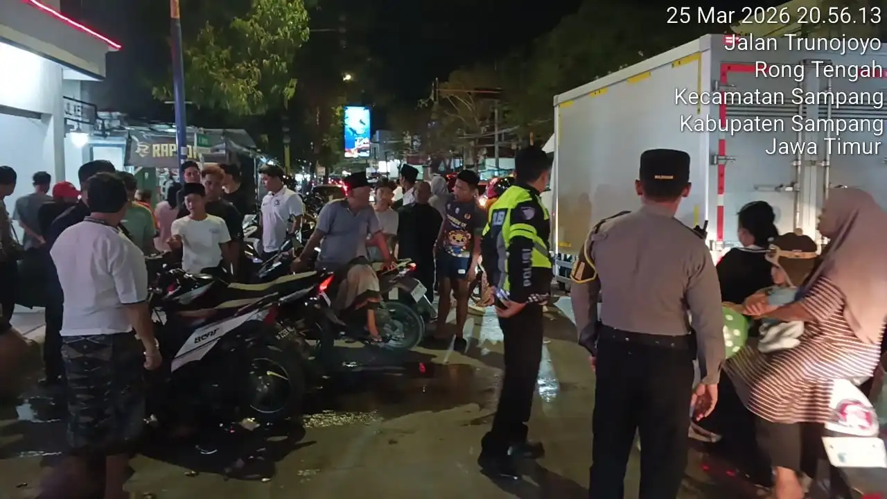 Dua Motor Tabrakan di Sampang, Polisi Ungkap Kronologi Kejadian