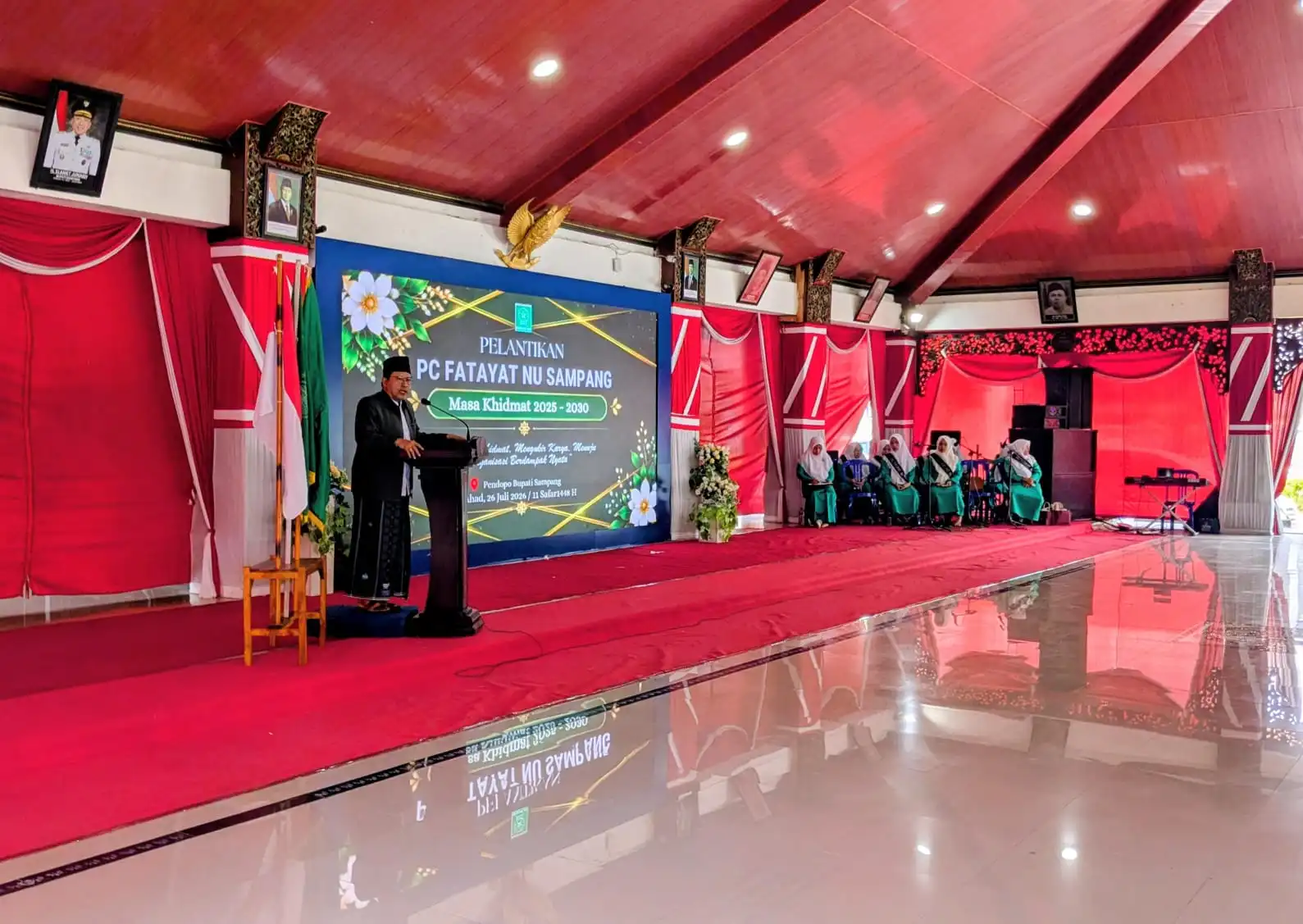 Ketua PCNU Sampang Tekankan Fatayat NU Perkuat Kaderisasi dan Jaga Nilai Aswaja