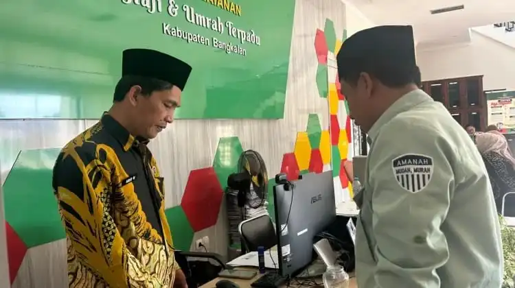 Kemenhaj Bangkalan Mulai Verifikasi Ratusan Calon Jamaah Haji 2027