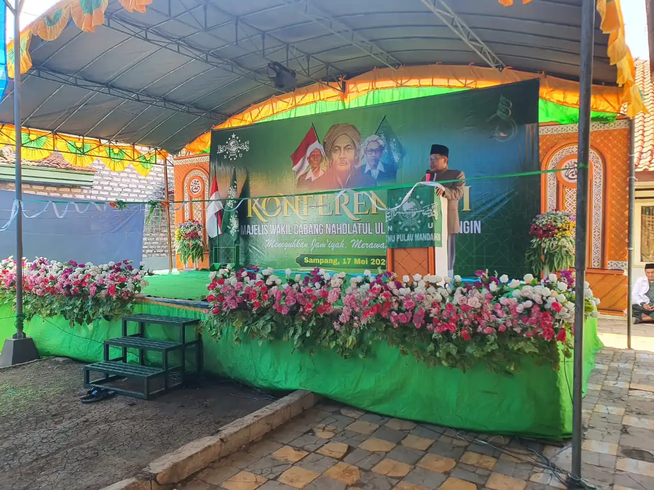 Buka Konferensi MWCNU Pulau Mandangin, Kiai Itqon: NU Solusi atas Permasalahan Umat