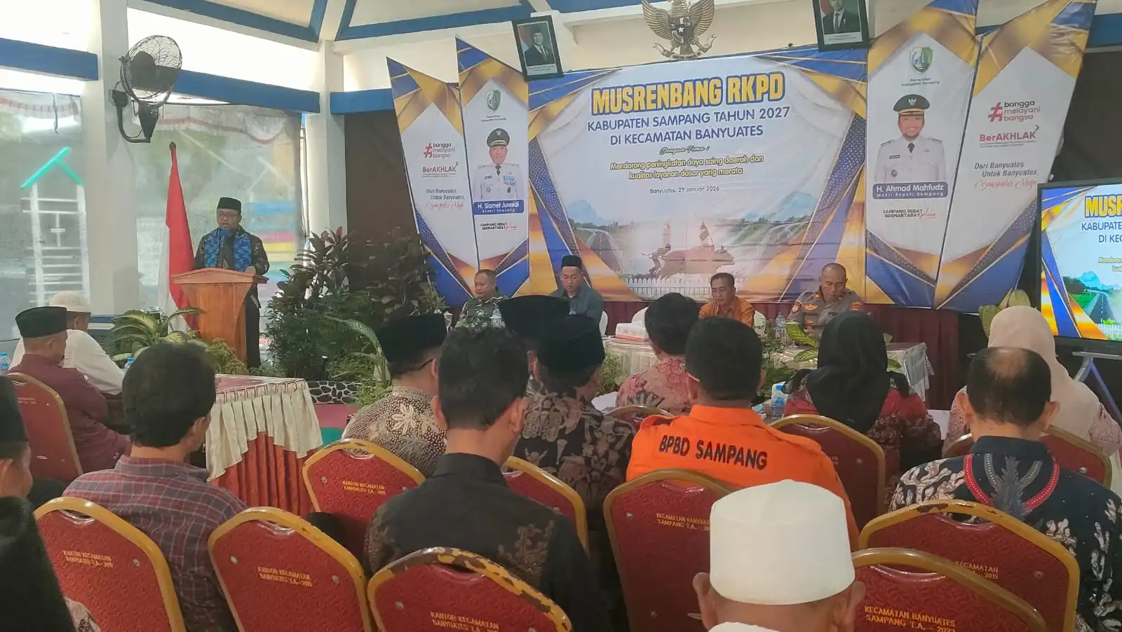 Buka Musrenbang Banyuates, Wabup Sampang Tegaskan Fokus Pengentasan Kemiskinan dan Konektivitas Utara