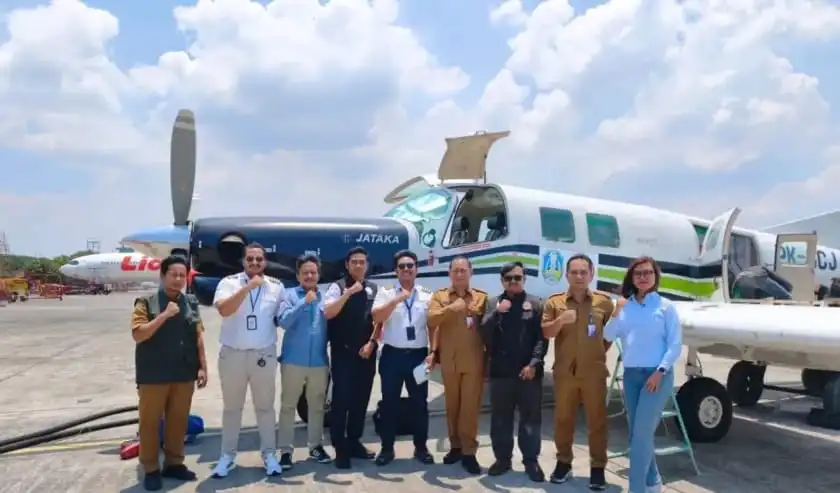 BPBD Jatim dan BMKG Lakukan Modifikasi Cuaca Jelang Lebaran 2026