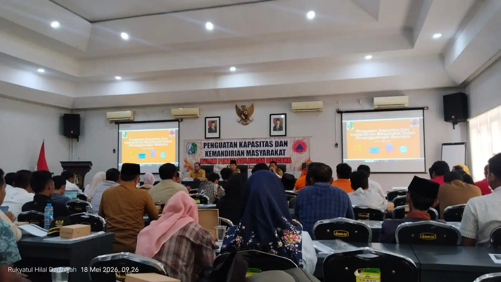 Warga Desa di Sampang Dilatih Ketangguhan Hadapi Bencana