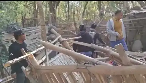 18 Bilik di Camplong Sampang Dibongkar Polisi, Diduga Jadi Tempat Konsumsi Narkoba