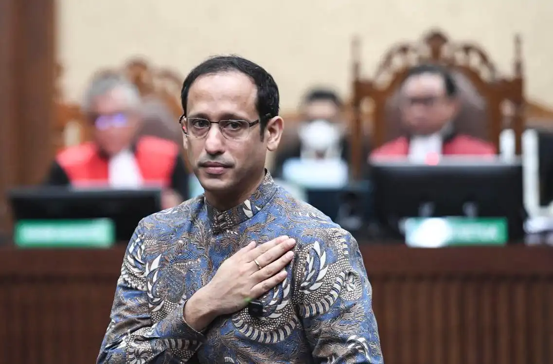Nadiem Makarim Divonis 10 Tahun Penjara