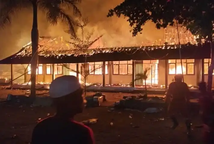 Pondok Pesantren Penyepen Pamekasan Terbakar, Tidak Ada Korban Jiwa