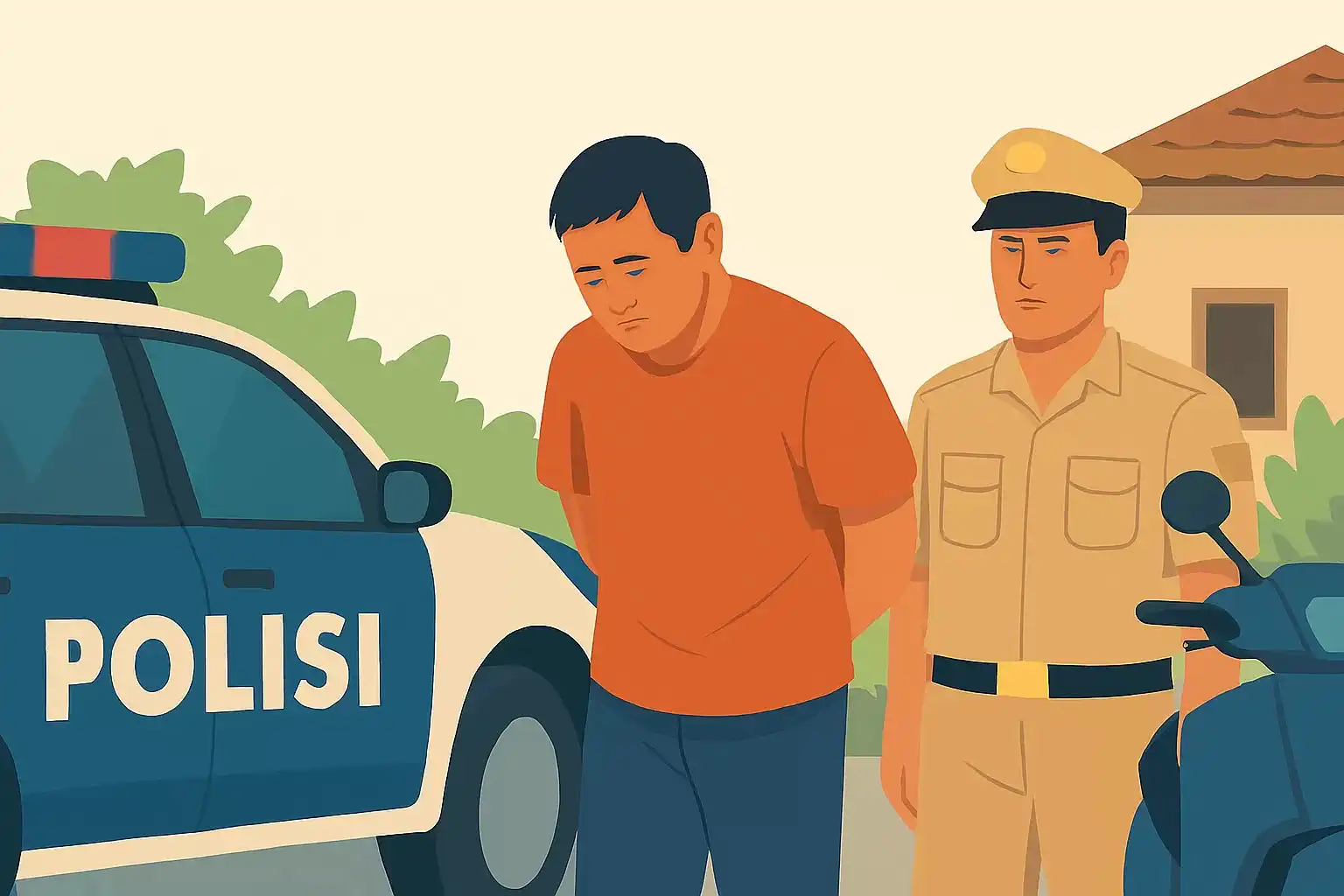 Demi Beli Susu Anak, Pria di Bangkalan Nekat Curi Motor