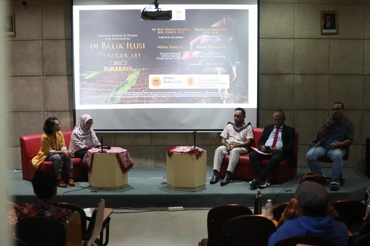  AJI Jakarta dan AJI Surabaya Gelar Nobar Film 'Di Balik Ilusi Tembakau', Soroti Industri Rokok