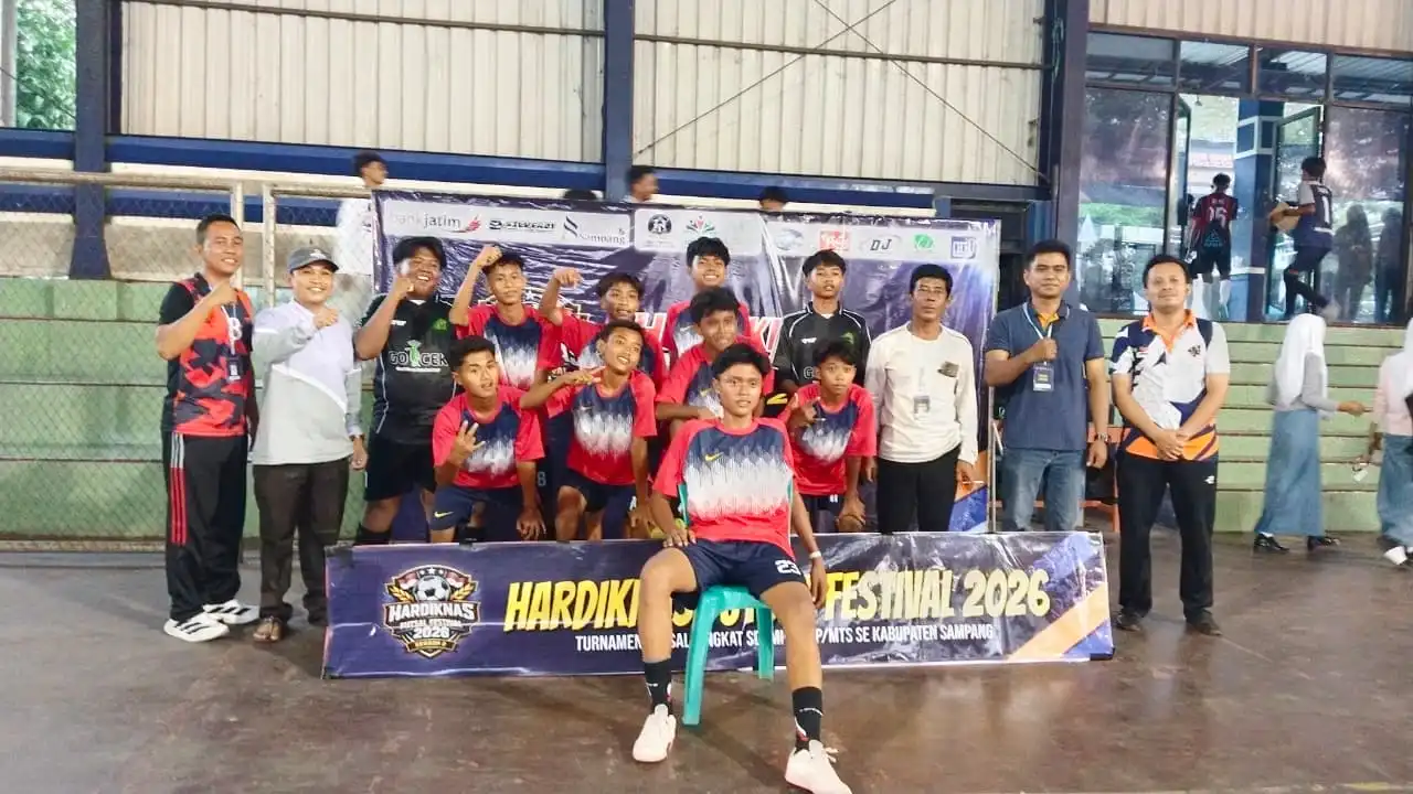 MTsN 2 Sampang Tumbangkan SMPN 1 Jrengik 3-1 di Ajang Futsal Festival 2026