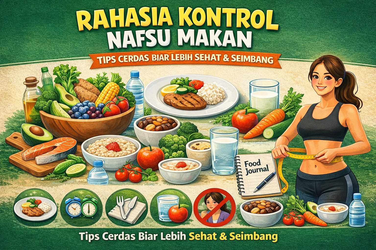 Rahasia Kontrol Nafsu Makan: 10 Tips Cerdas Biar Lebih Sempurna