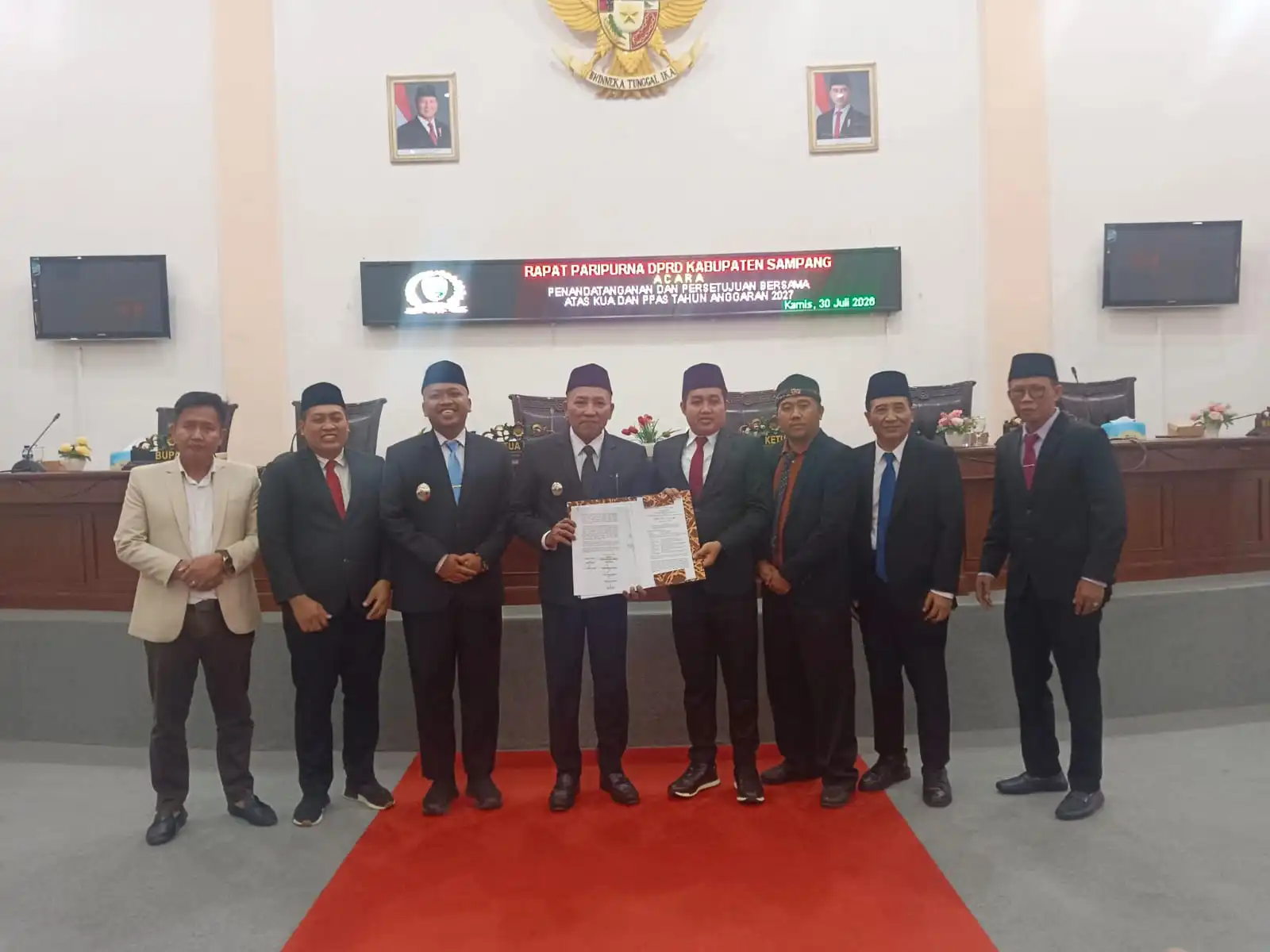 DPRD Sampang Setujui KUA-PPAS 2027, Anggaran Daerah Diproyeksikan Rp2 Triliun