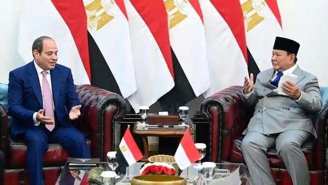 Bertemu Presiden Mesir, Prabowo Ungkap Bahasa lndonesia Kini Diajarkan di Al-Azhar