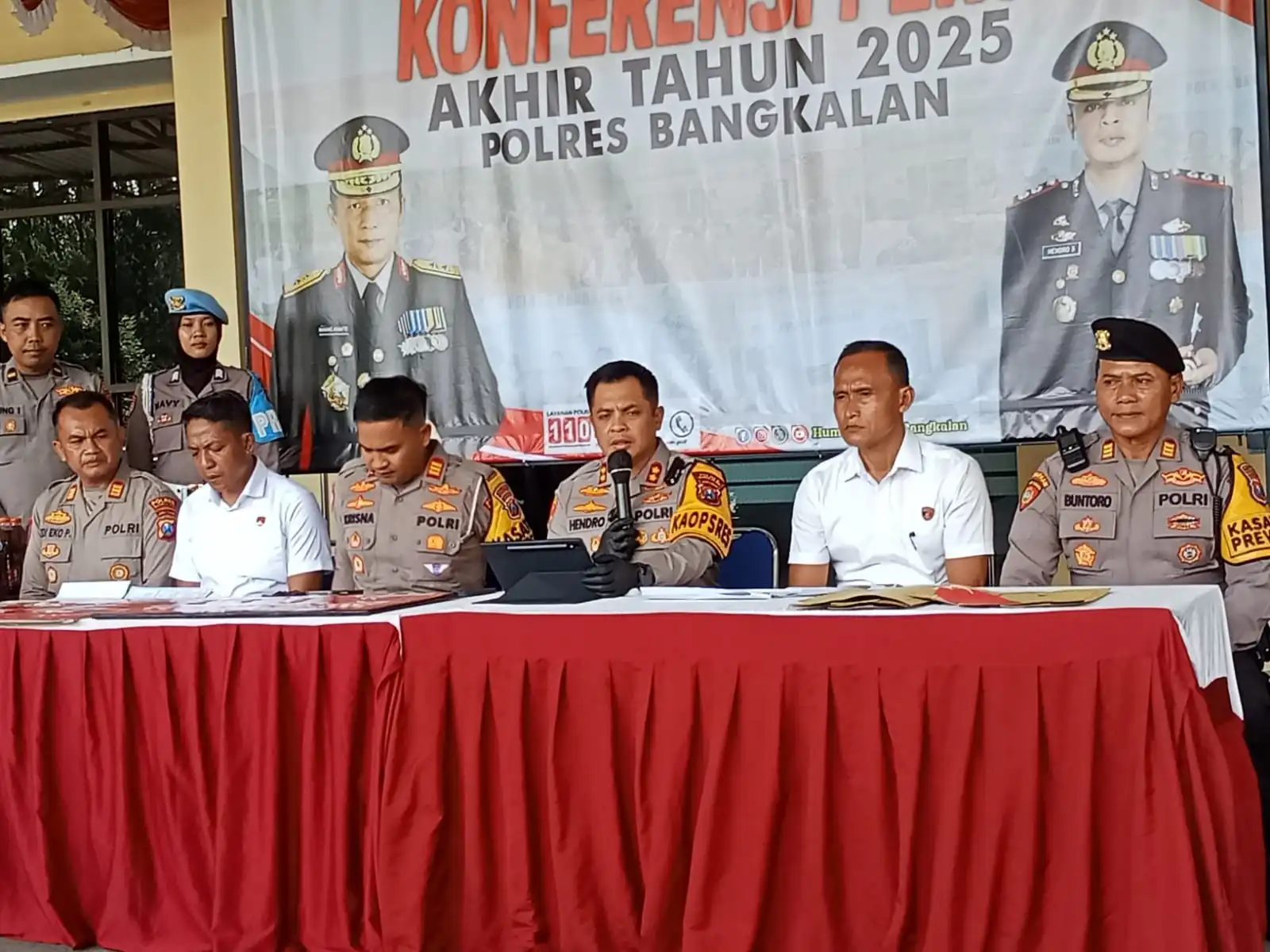 Ungkap 299 Kasus Narkotika, Kapolres Bangkalan: Tepuk Tangan untuk Kasatnarkoba