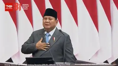 Prabowo Imbau Warga Tetap Tenang dan Waspada Hadapi Abu Vulkanik Anak Krakatau