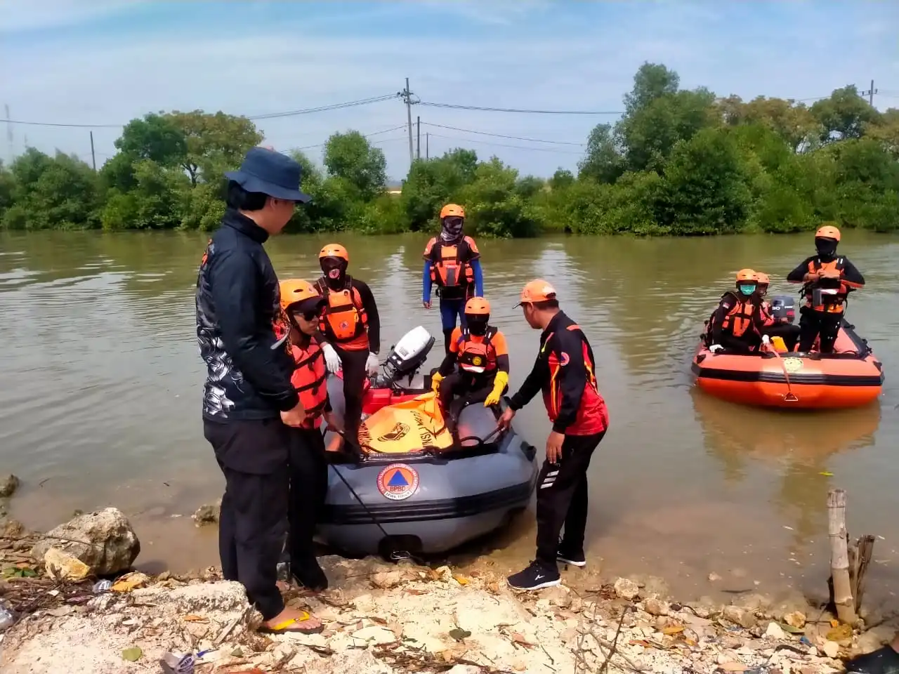  Nelayan Pulau Mandangin yang Hilang Ditemukan Meninggal di Sungai Sreseh