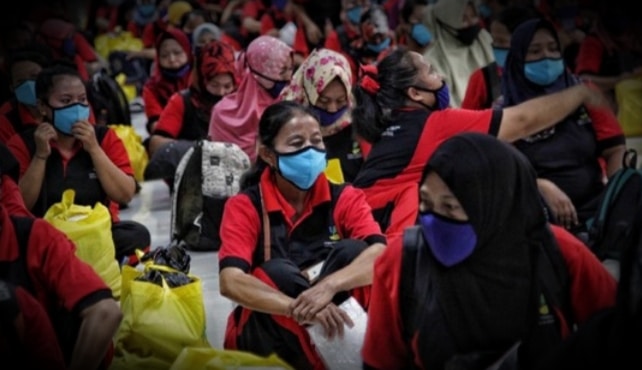 Sebanyak 515 TKI Ilegal Asal Sampang Dideportasi