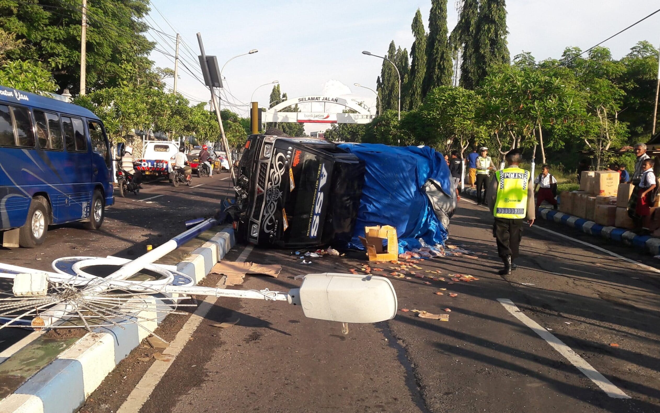 Kerugian Material Laka Lantas Sampang Mencapai Rp. 177 Juta Lebih