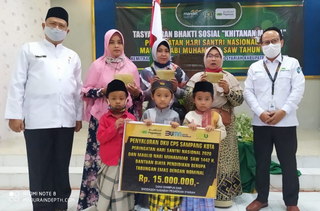 Menggelar Bakti Sosial dan Khitanan Massal, Ini Harapan Kemenag Sampang!