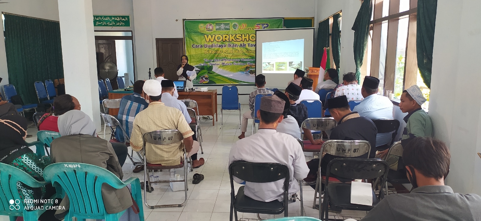 PC Badan Kemaritiman NU Sampang Gelar Workshop Budidaya Lele