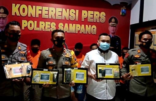 Polres Sampang Tangkap 10 Penyalahguna Narkoba