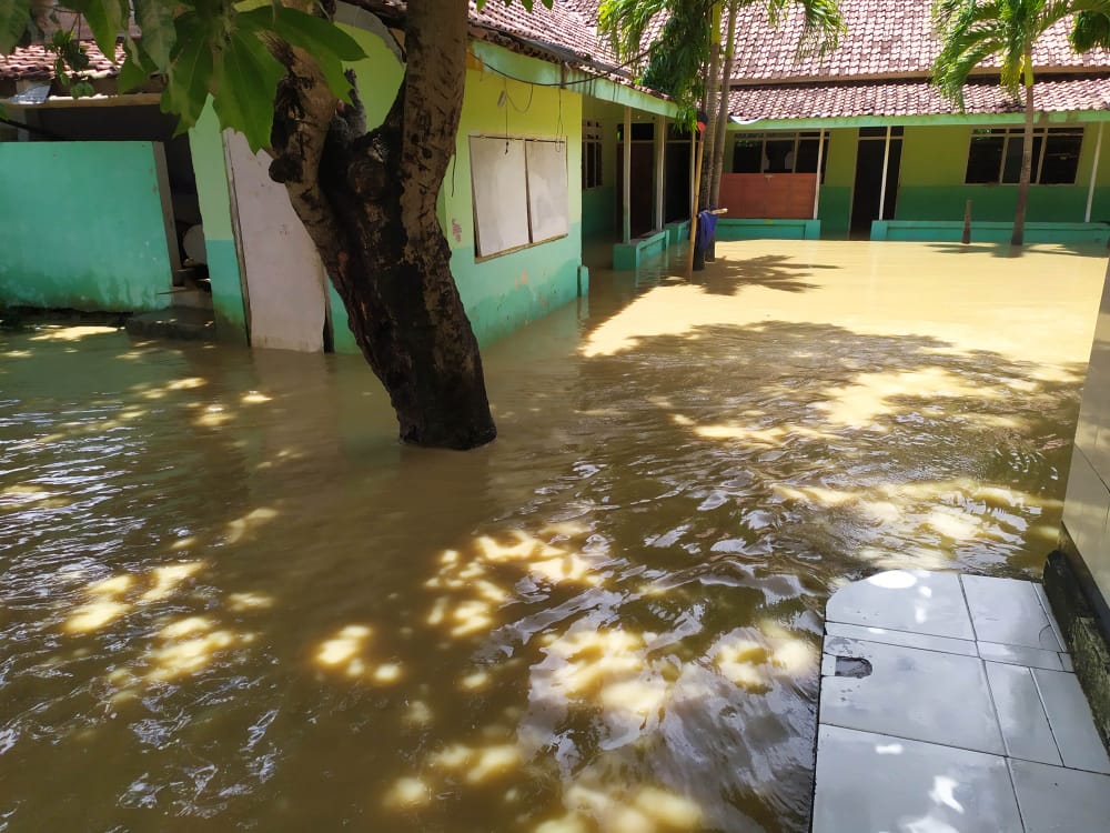 Akibat Hujan, Desa Kamuning Sampang Tergenang Banjir