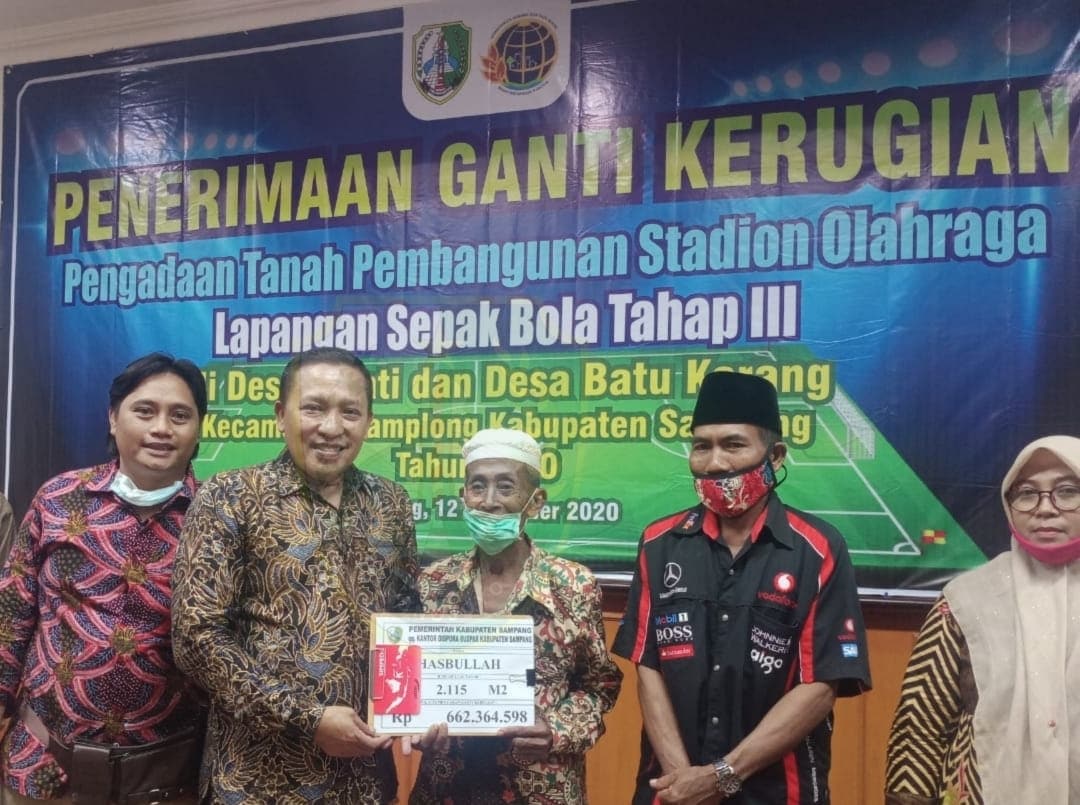 Pembebasan Lahan Selesai, Pemkab Sampang Fokus Anggaran Pembangunan Stadion
