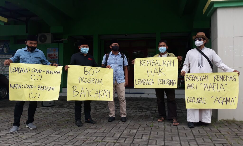 Persoalkan BOP, Jaka Jatim Lakukan Audiensi Ke Kemenag Sampang