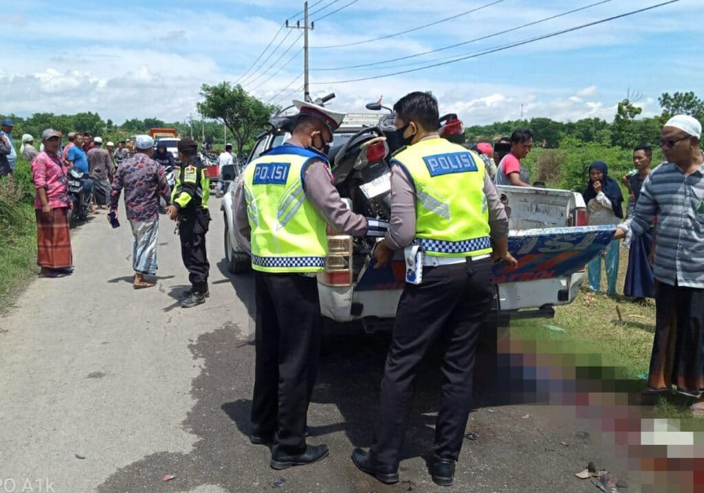 Laka Lantas Camplong Sampang Tewaskan 2 Pengendara Sepeda Motor