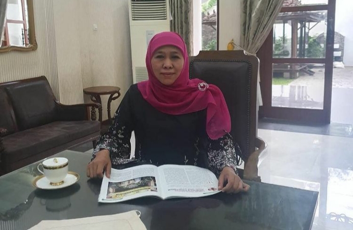 Gubenur Jawa Timur Khofifah Indar Parawansa Positif Covid Tanpa Gejala