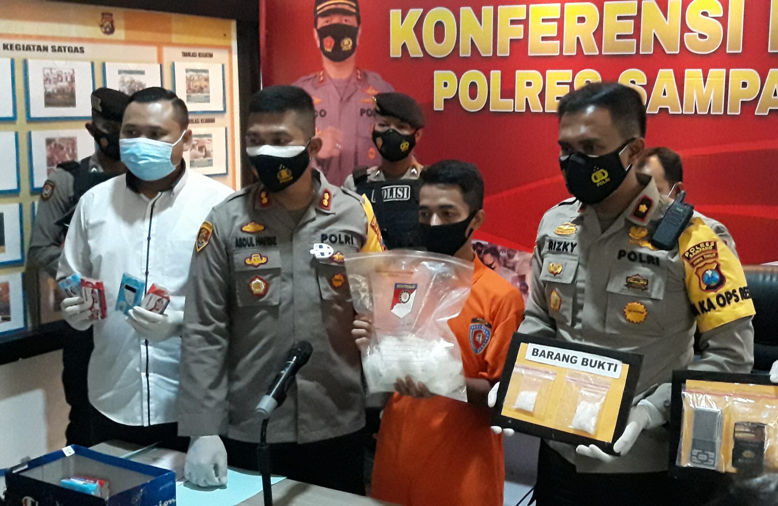 Sembunyikan Sabu Dalam Kemasan Sabun, Satu Kurir Narkotika Diamankan di Sampang