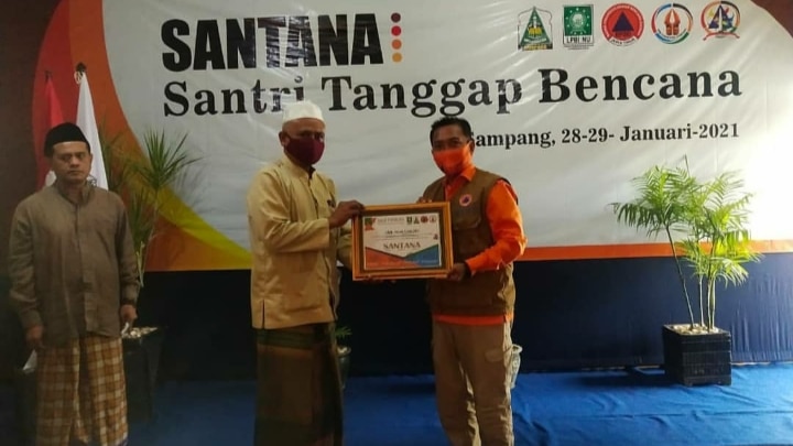 BPBD Sampang Edukasi Santri Tangguh Bencana di PP. Assirojiyyah Kajuk