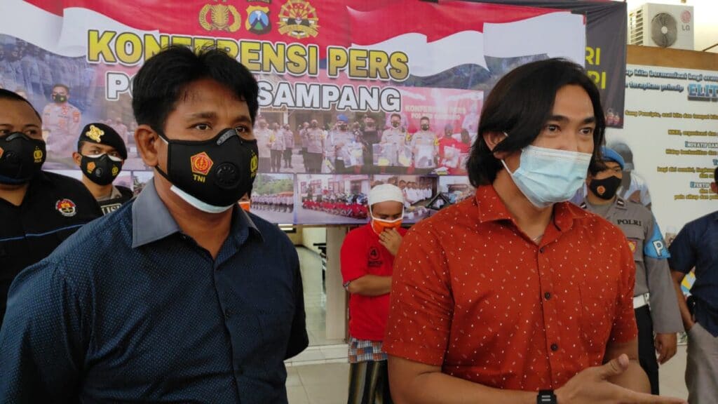 Polres Sampang Tetapkan 2 Tersangka Oknum LSM Pemeras Pelaksana Pokmas