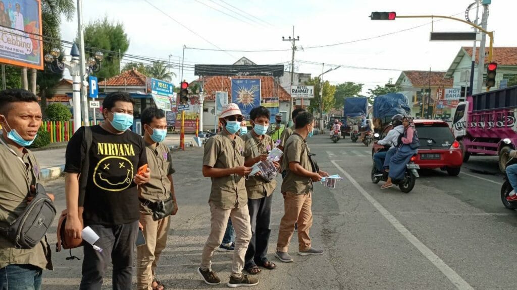 Kecam Kekerasan Oknum Pengawal Men-KKP, Wartawan Sampang Gercap lakukan Aksi Solidaritas