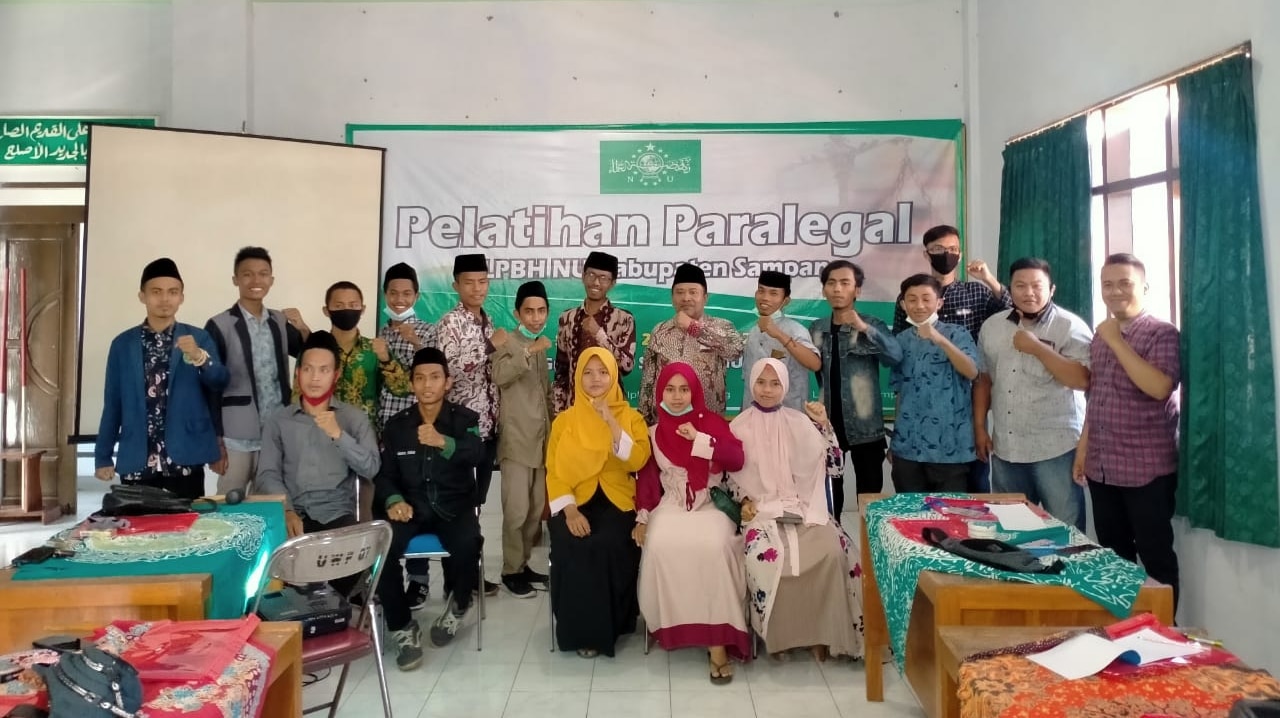 Pelatihan Paralegal LPBH NU Kabupaten Sampang