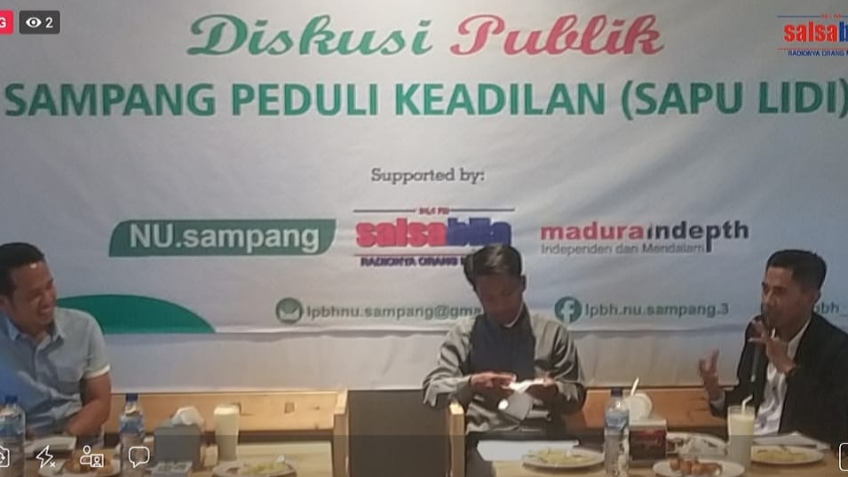 Sapu Lidi LPBH NU, Menyoal Penegakan Hukum di Kabupaten Sampang