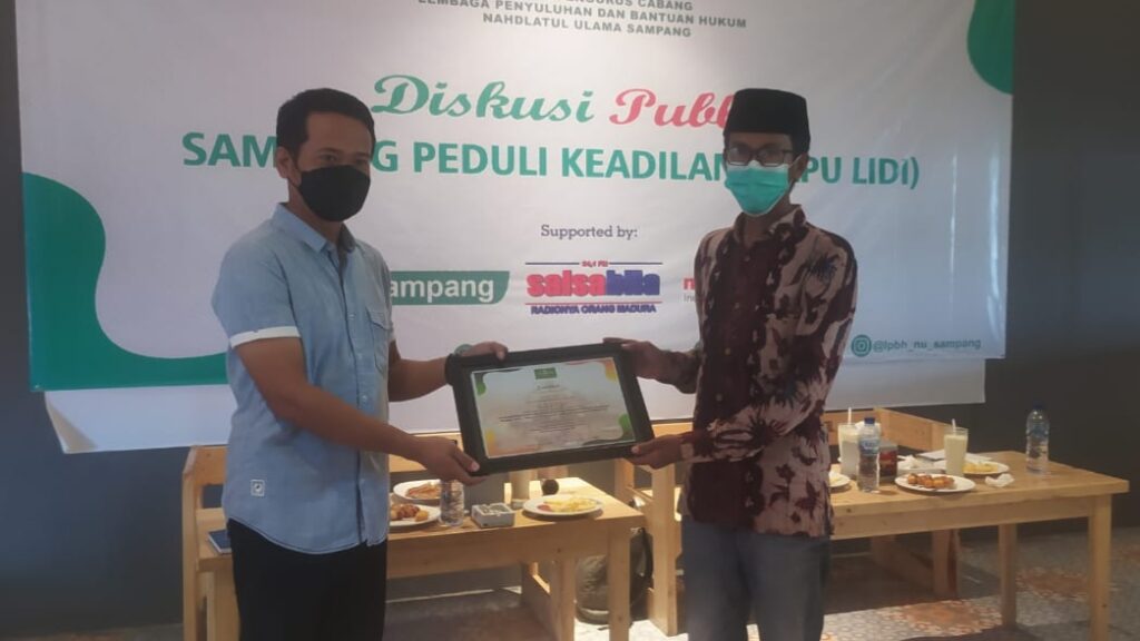 Sapu Lidi LPBH NU, Menyoal Penegakan Hukum di Kabupaten Sampang