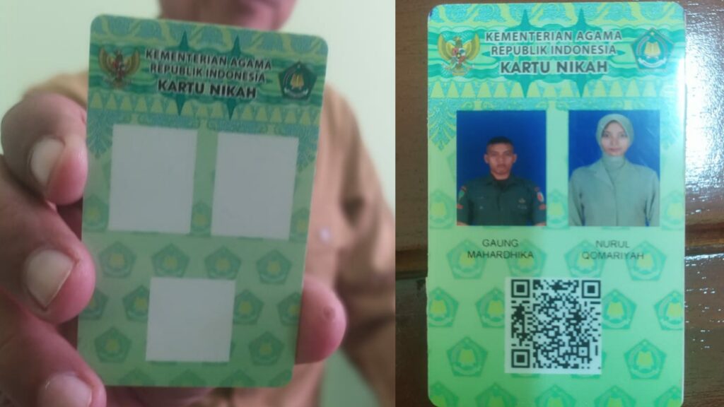 Mudahkan Perjalanan Jarak Jauh, KUA Berikan Kartu Nikah Seukuran ATM