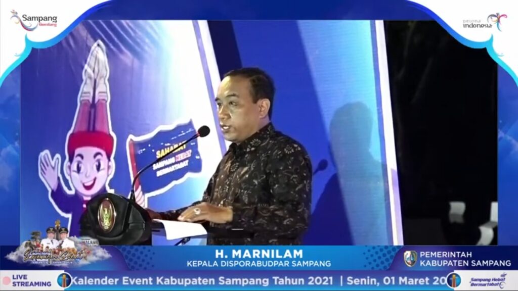 Launching Kalender Event, Bupati : Harus Ada Sinergitas Empat Kabupaten