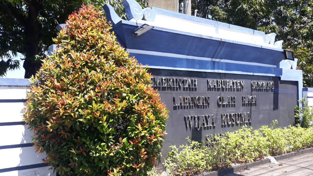 Tunggu Perampungan Sport Center, Bundaran Kota Sampang Masih Berupa Angan