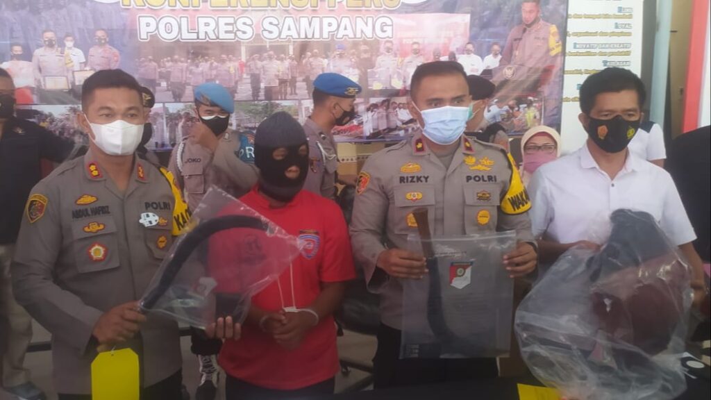 Polres Sampang Amankan Satu Tersangka Kasus Pembunuhan Ketapang