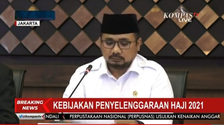 Pemerintah Republik Indonesia Resmi Tidak Memberangkatkan Jemaah Haji 2021