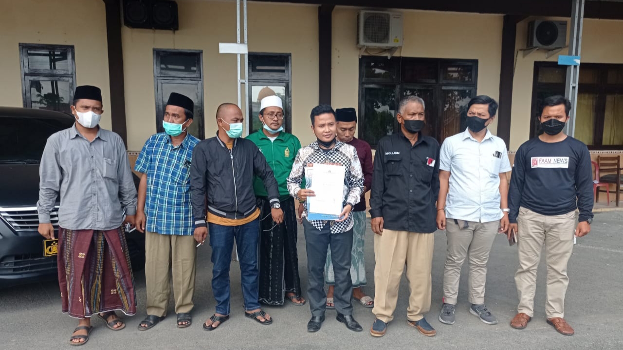 Komentar Buruk Terhadap Ulama di Medsos, 15 Akun Dilaporkan ke Mapolres Sampang