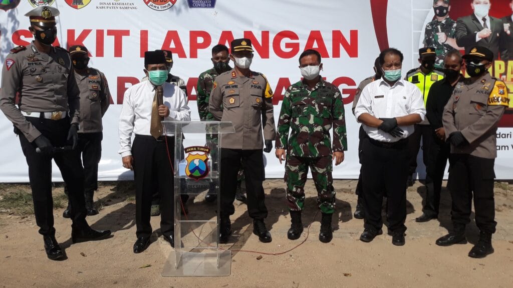 Gelar Konferensi Pers, Pemkab Beberkan Kondisi Terkini Covid-19 di Sampang