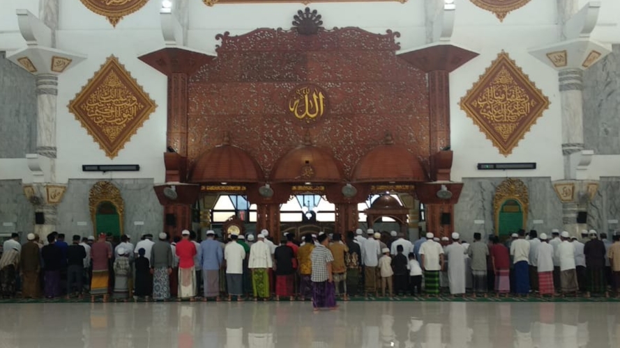 Kemenag Sampang Himbau Sholat Idul Adha dan Penyembelihan Hewan Kurban Taati Prokes