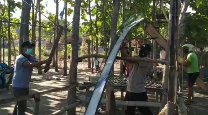 Kocar Kacir ! Lomba Balap Kelereng Dibubarkan Polsek Sampang