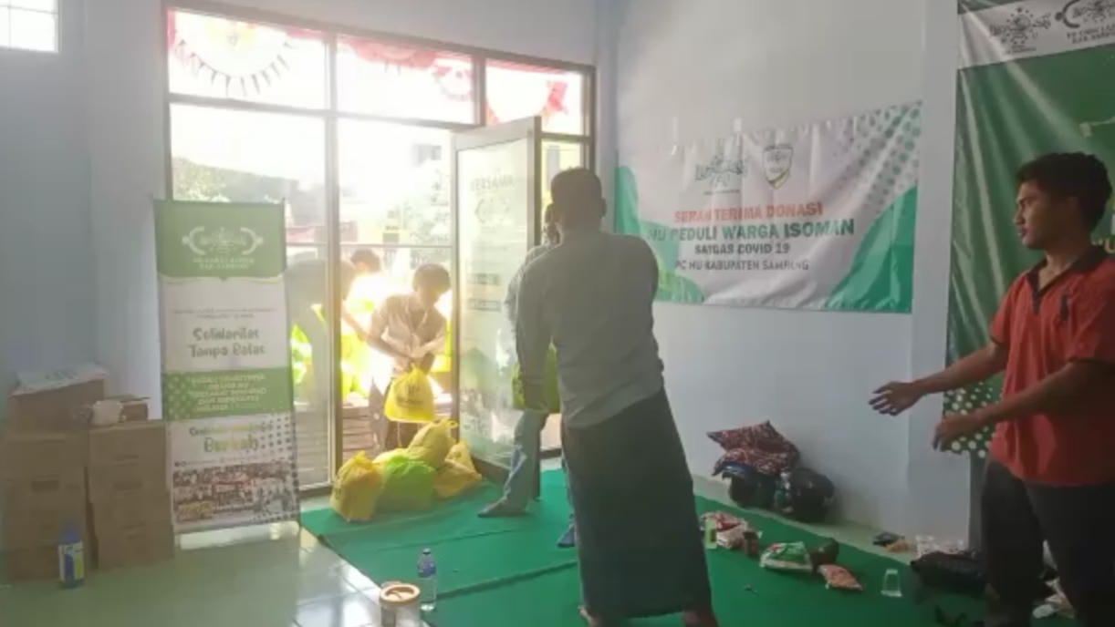 Tancap Gas ! Bantuan Satgas Covid-19 PCNU Sampang Siap Disalurkan