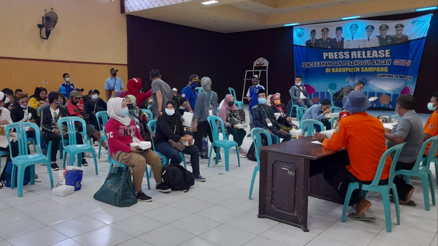 Pemulangan PMI di Pulau Madura, Sampang Tertinggi Capai 3 Ribu Lebih